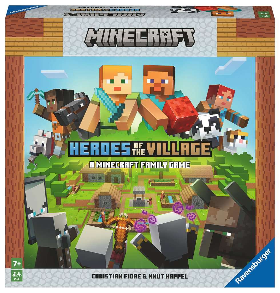 Ravensburger Elektronisches Spielzeug Minecraft Heroes of the Village - Brettspiel