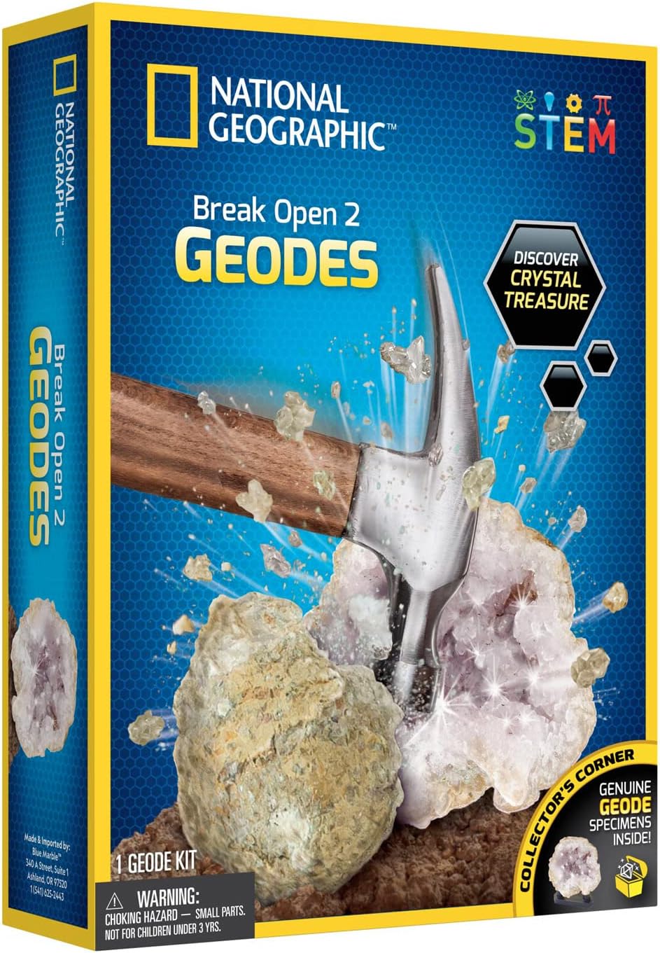 Unterhaltungsspiele National Geographic - Break Open 2 Geodes (EN,FR,DE,IT)