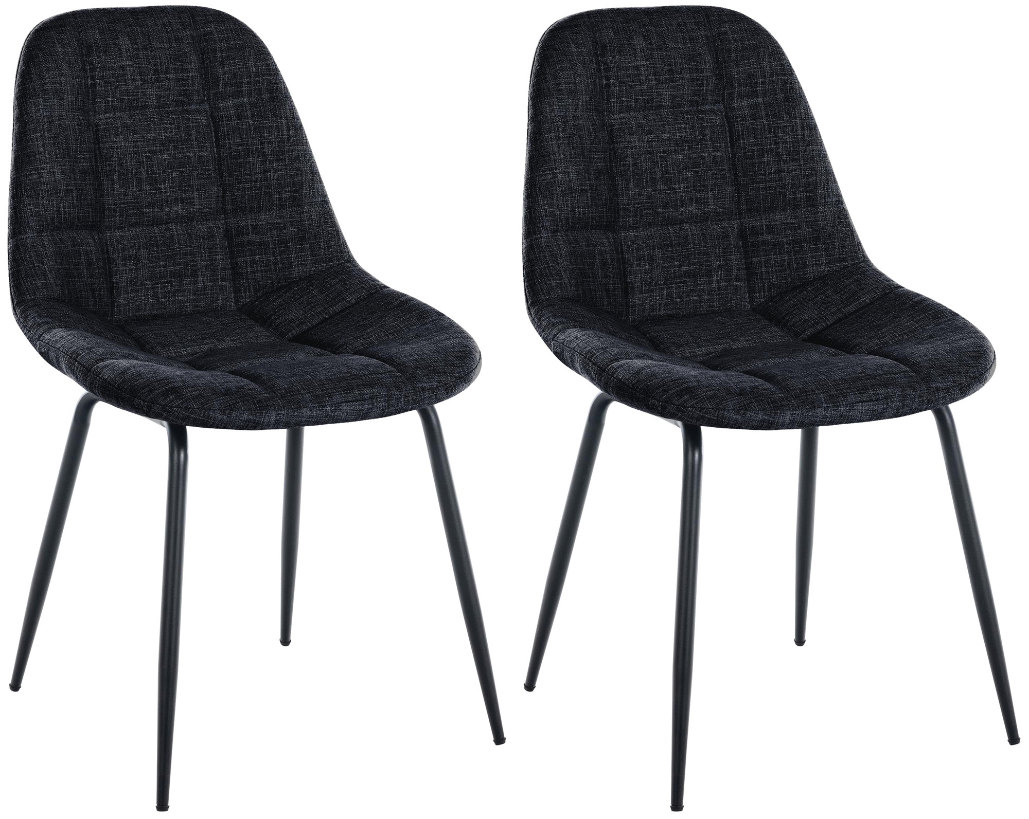 2er Set Stuhl Tom Stoff