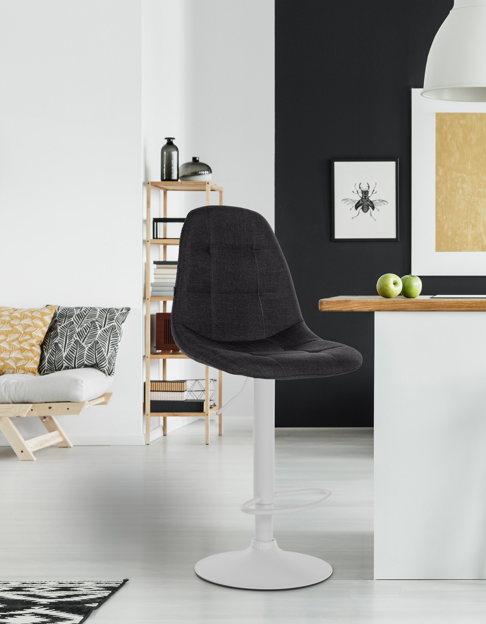 Barhocker Elmore Stoff W