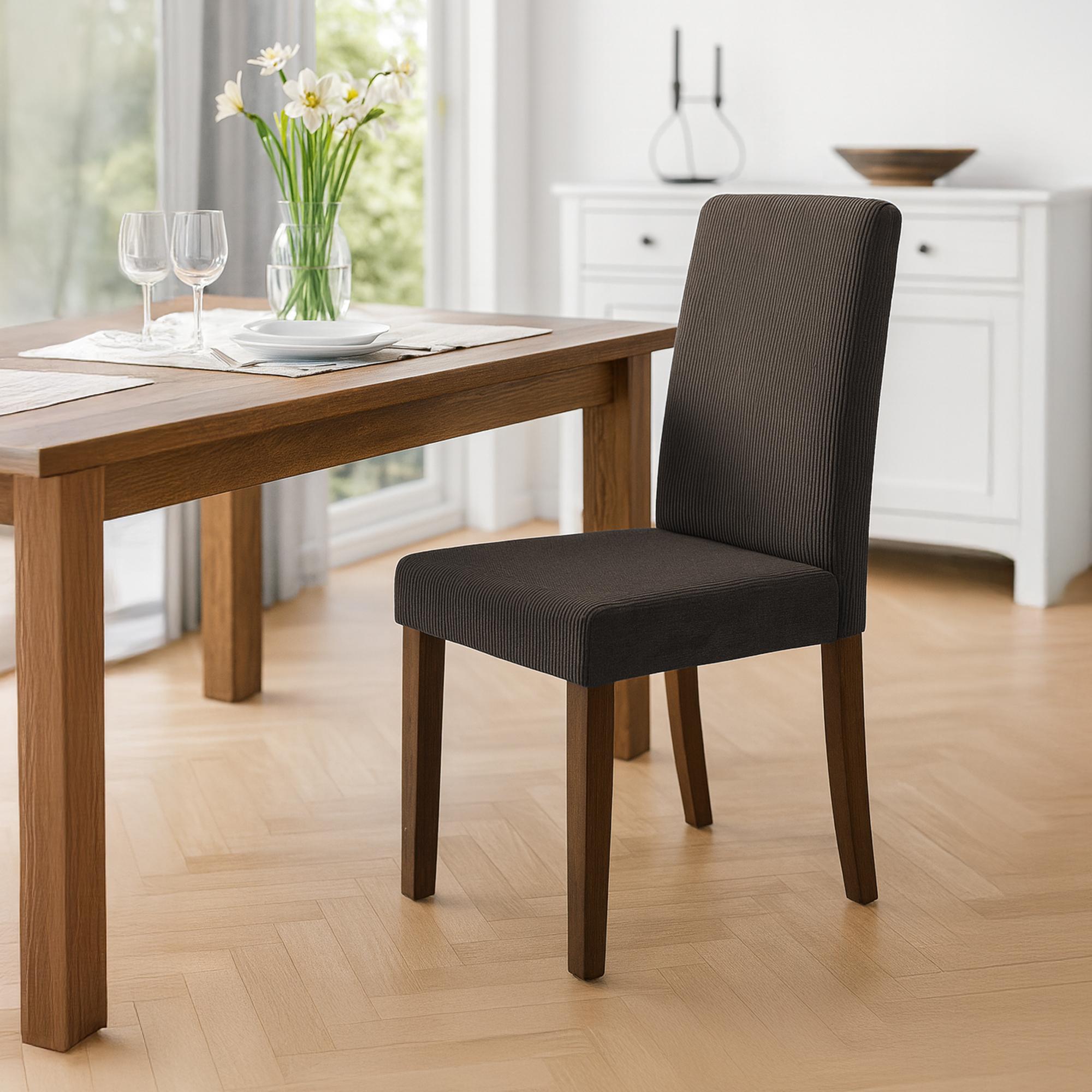 Esszimmerstuhl Ina Cord antik dunkel