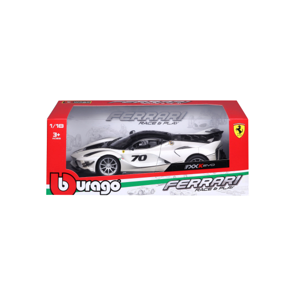 Bburago Modelle & Fahrzeuge Bburago 18-16012GY - 1:18 Race & Play FXX-K EVO - Modellauto