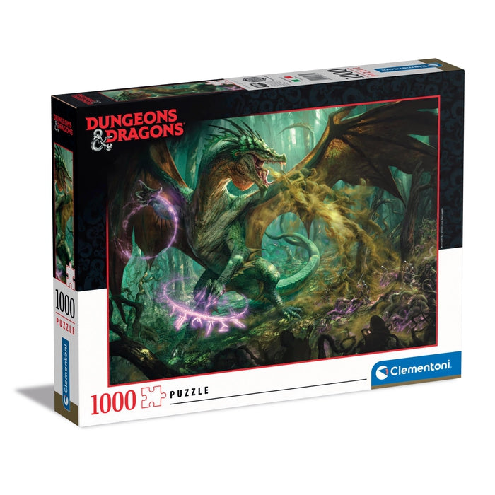 Clementoni Puzzles Clementoni 39734 - 1000 Teile Puzzle Dungeons & Dragons