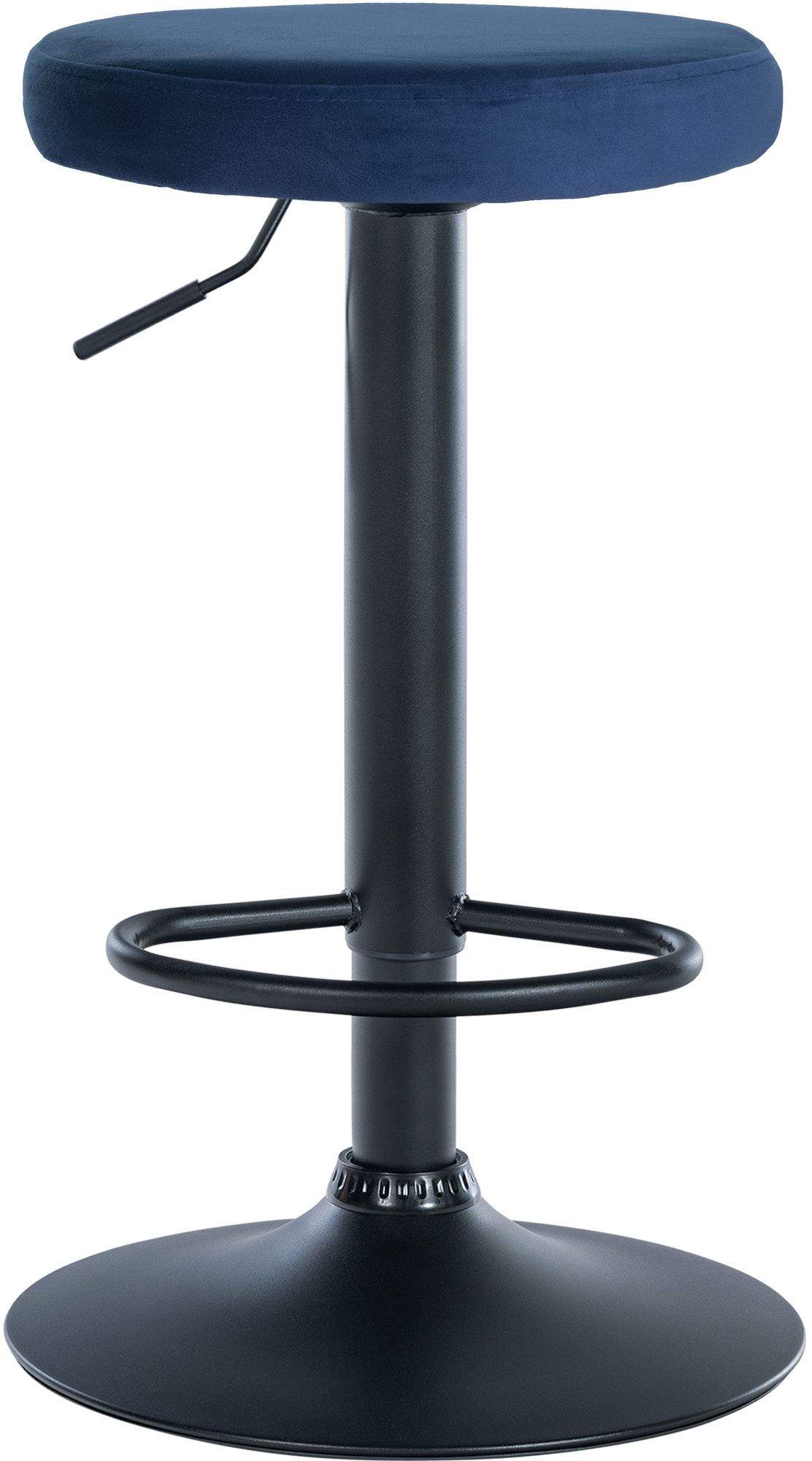 Barhocker Ponte Samt schwarz