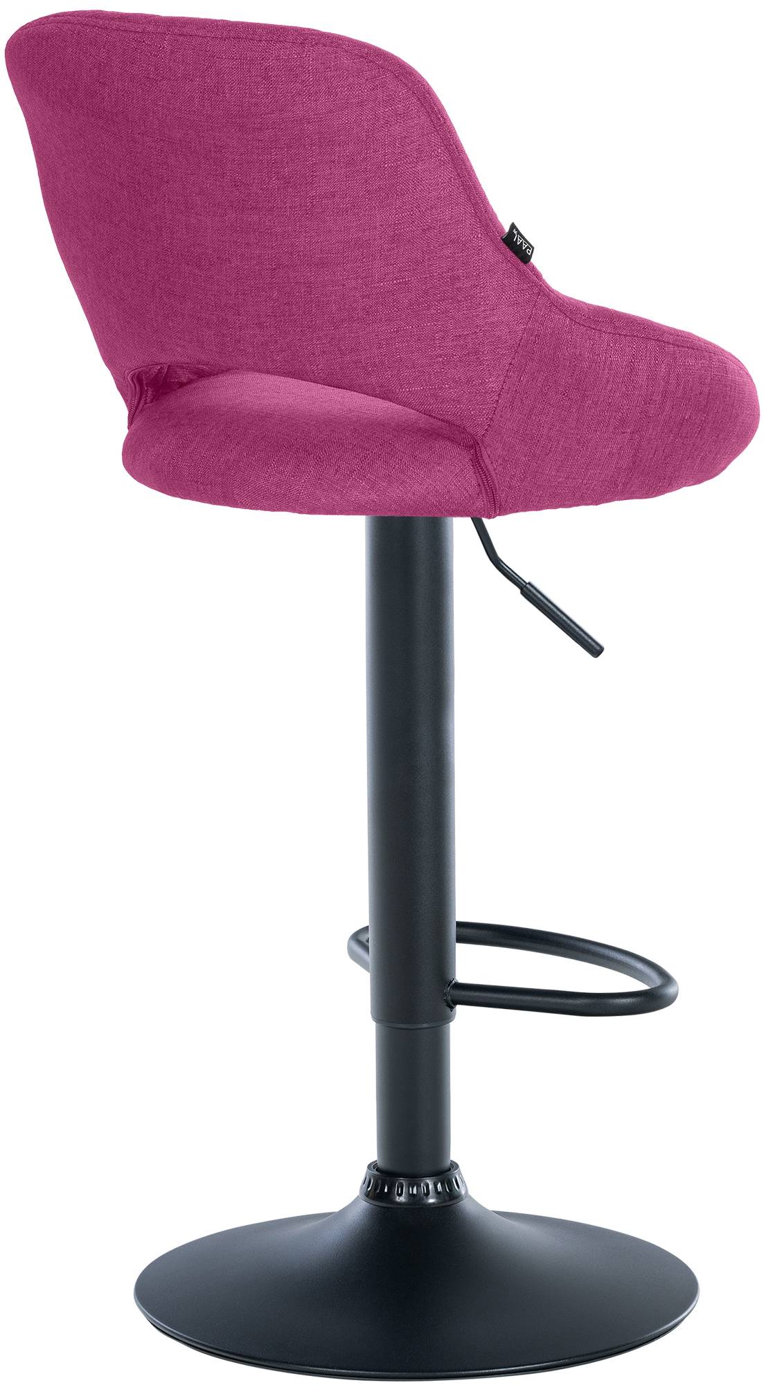 Barhocker Milet Stoff schwarz