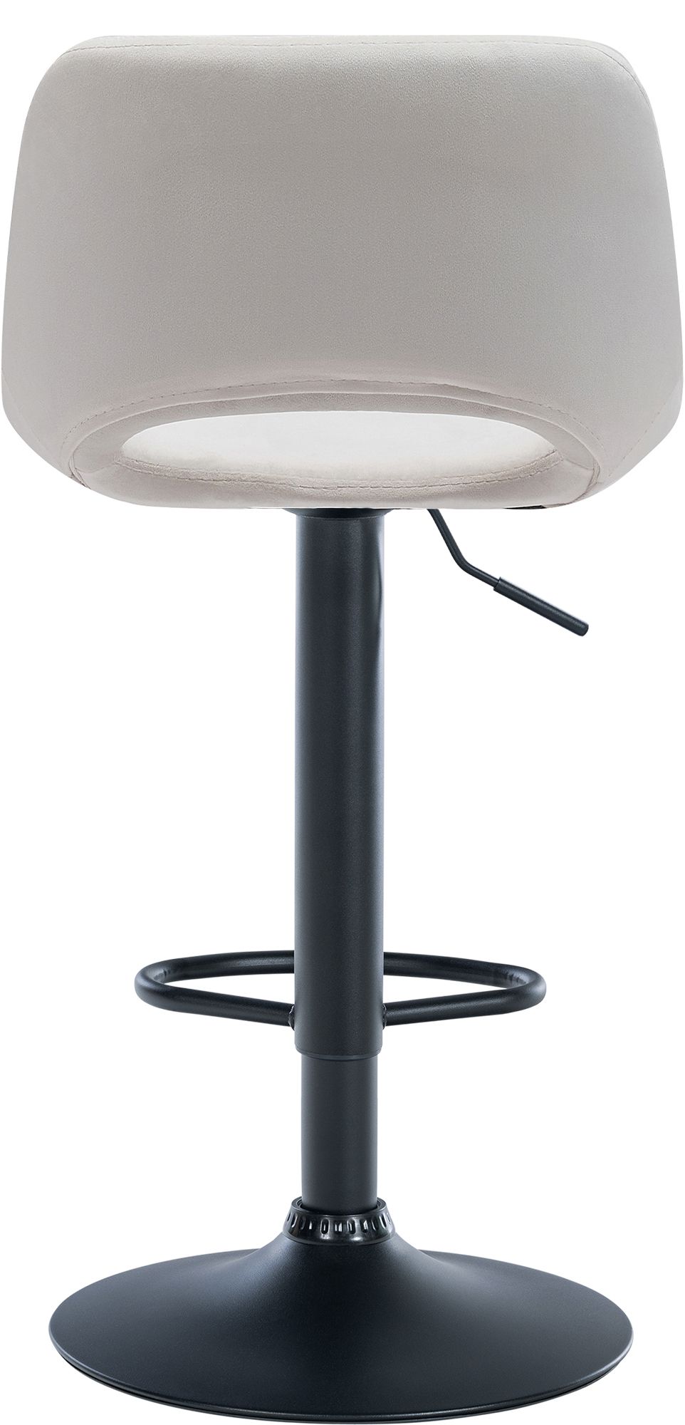 Barhocker Camden Samt schwarz