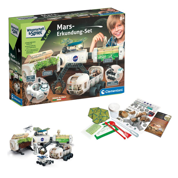 Clementoni Verschiedene Lizenzen Clementoni 59289 - Mars-Erkundungs-Set