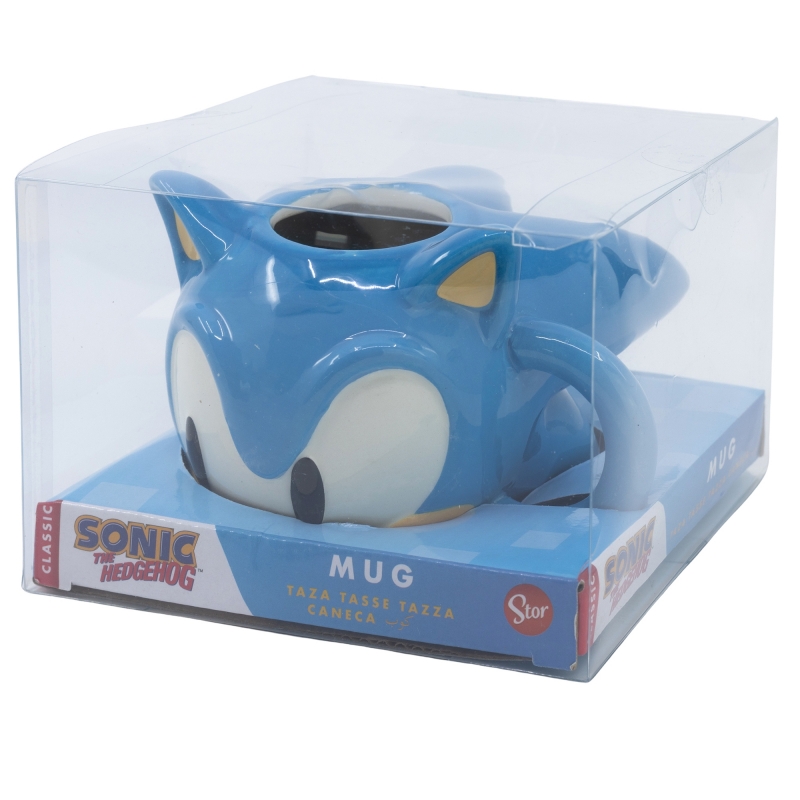 Stor Küchenutensilien Sonic - Head 3D Tasse