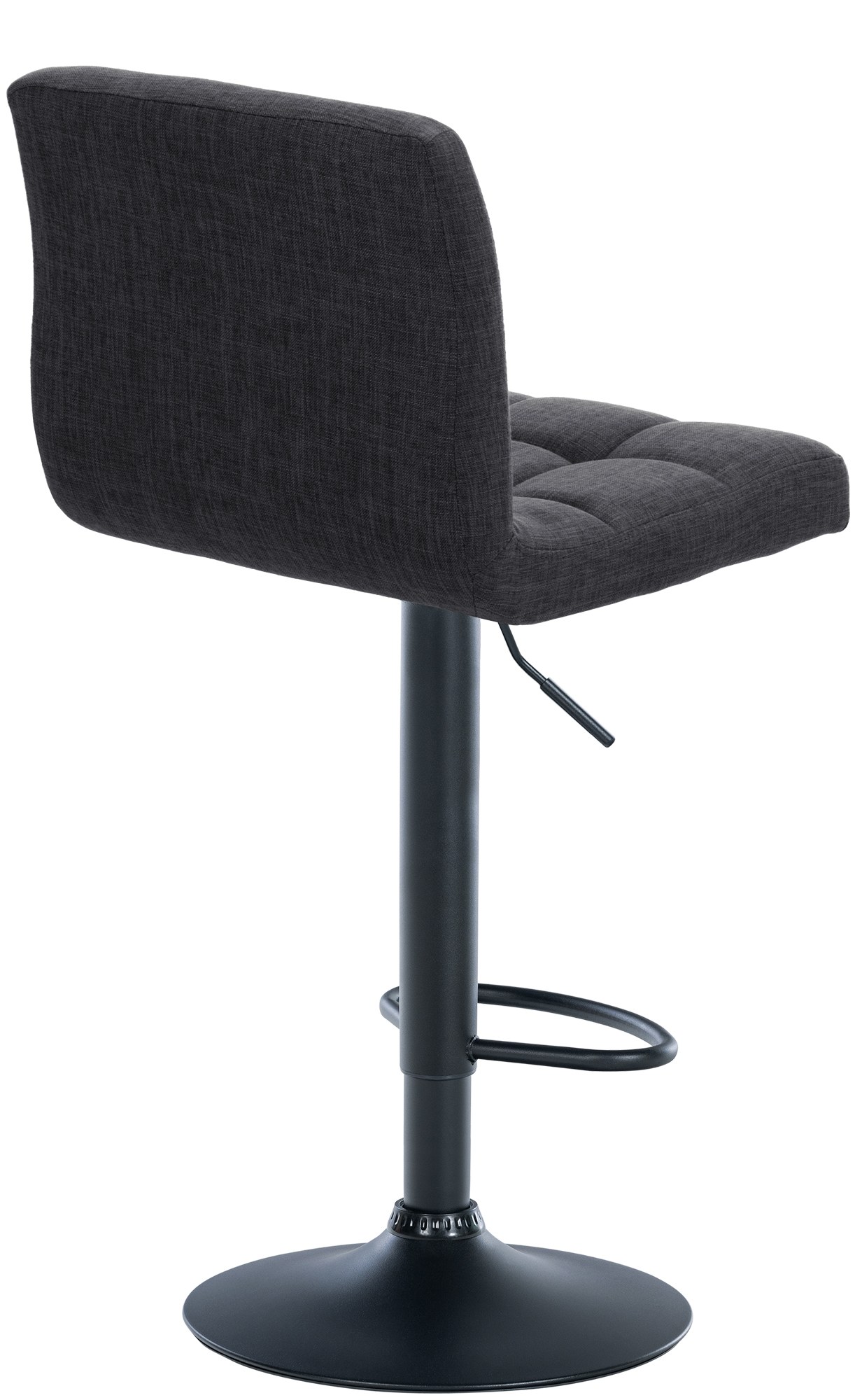 2er Set Barhocker Calma Stoff schwarz