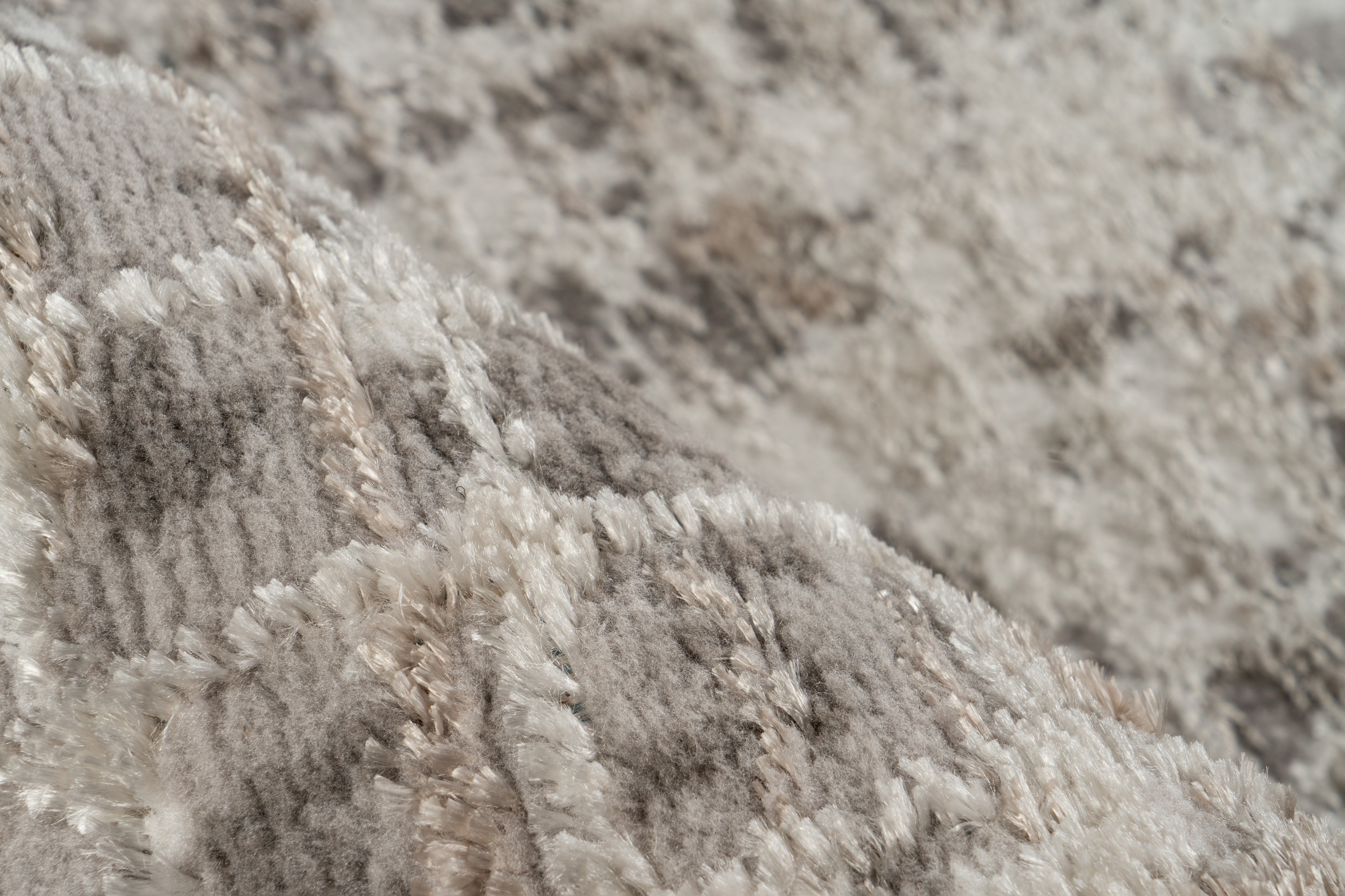 Teppich Catcher 325 Silber / Beige 80 x 150 cm