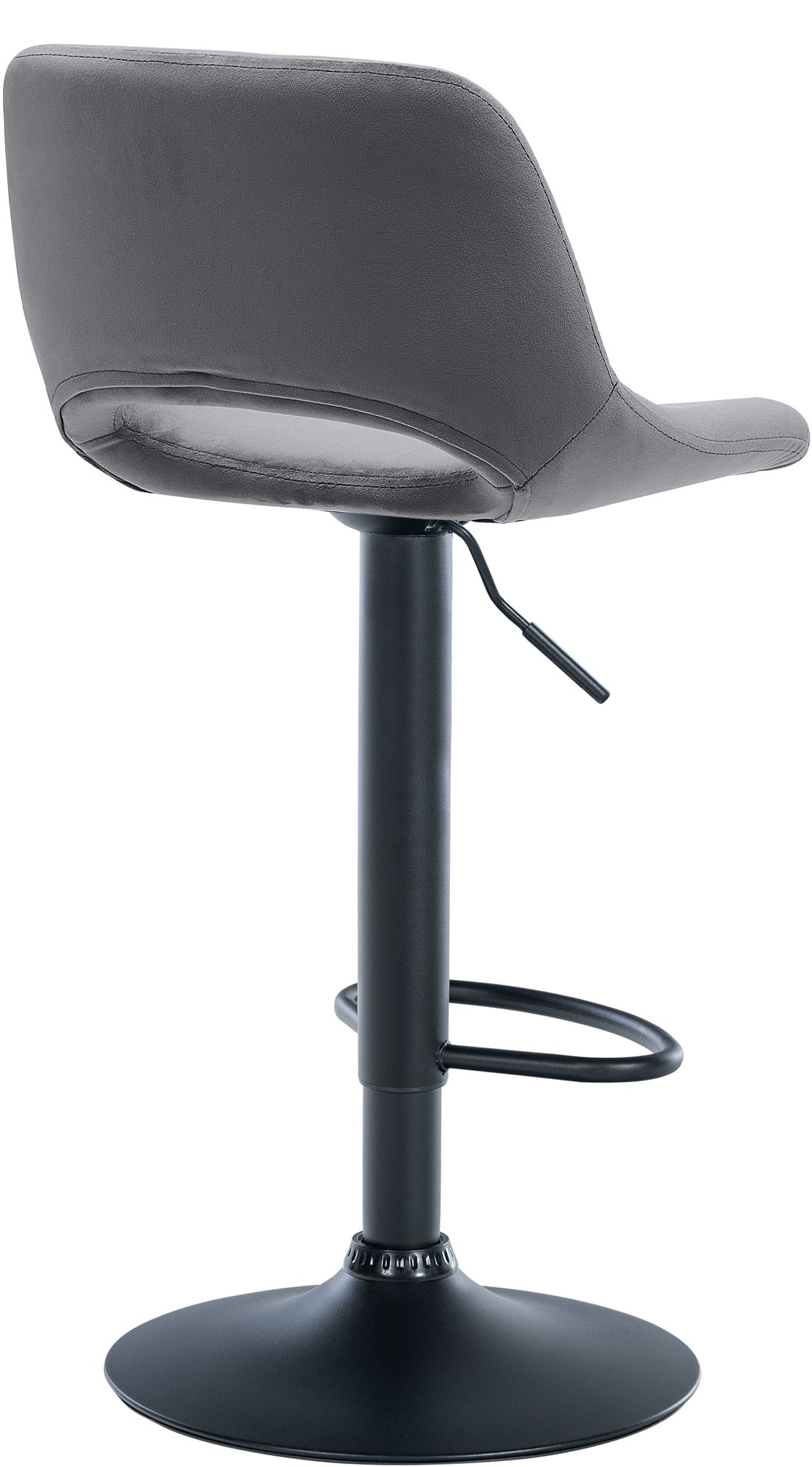 Barhocker Camden Samt schwarz