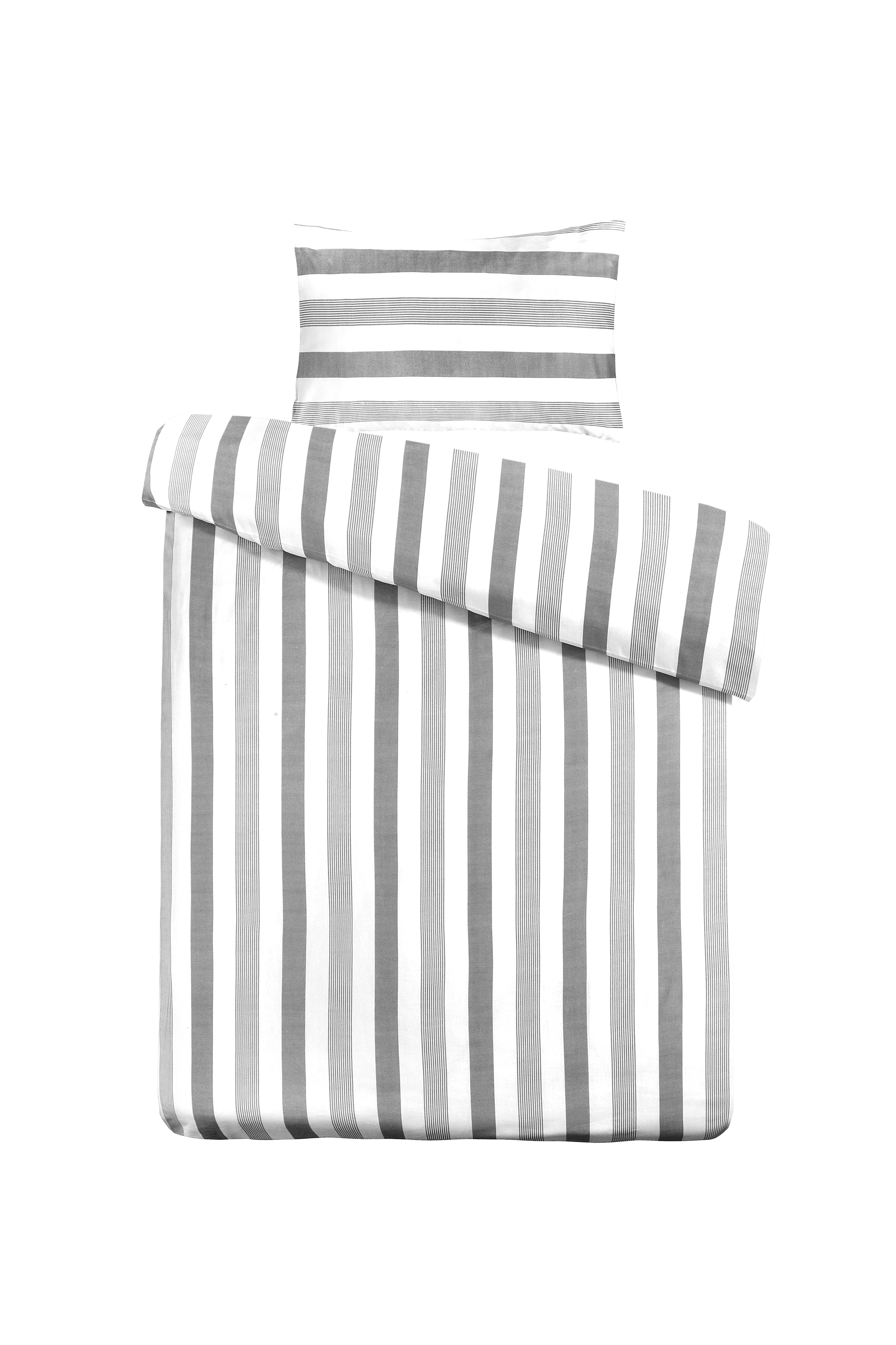 Bettwäsche Bettwäsche Pina 125-AT Grau 140cm x 200cm
