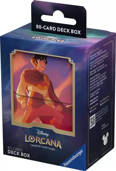 Ravensburger Disney Disney Lorcana: Set 5 Shimmering Skies Deck Box Aladdin
