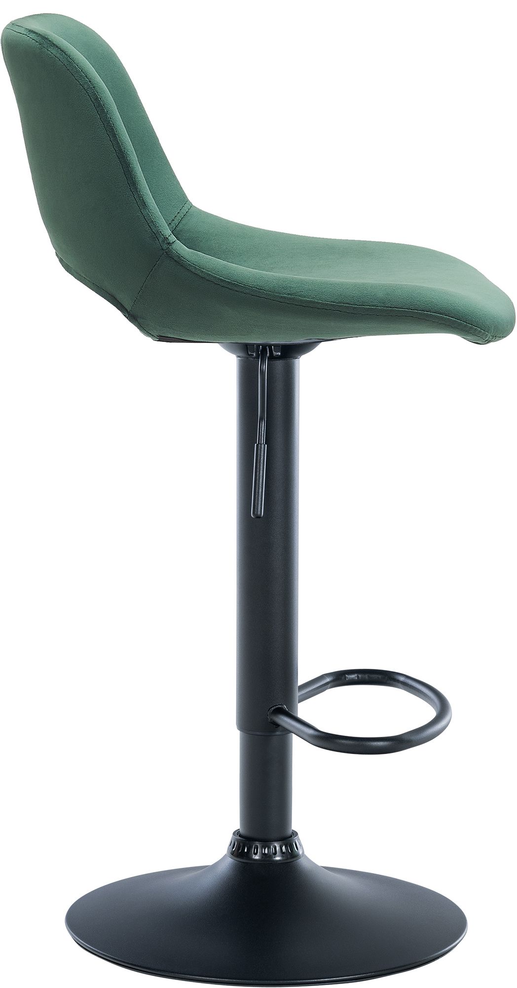 Barhocker Camden Samt schwarz
