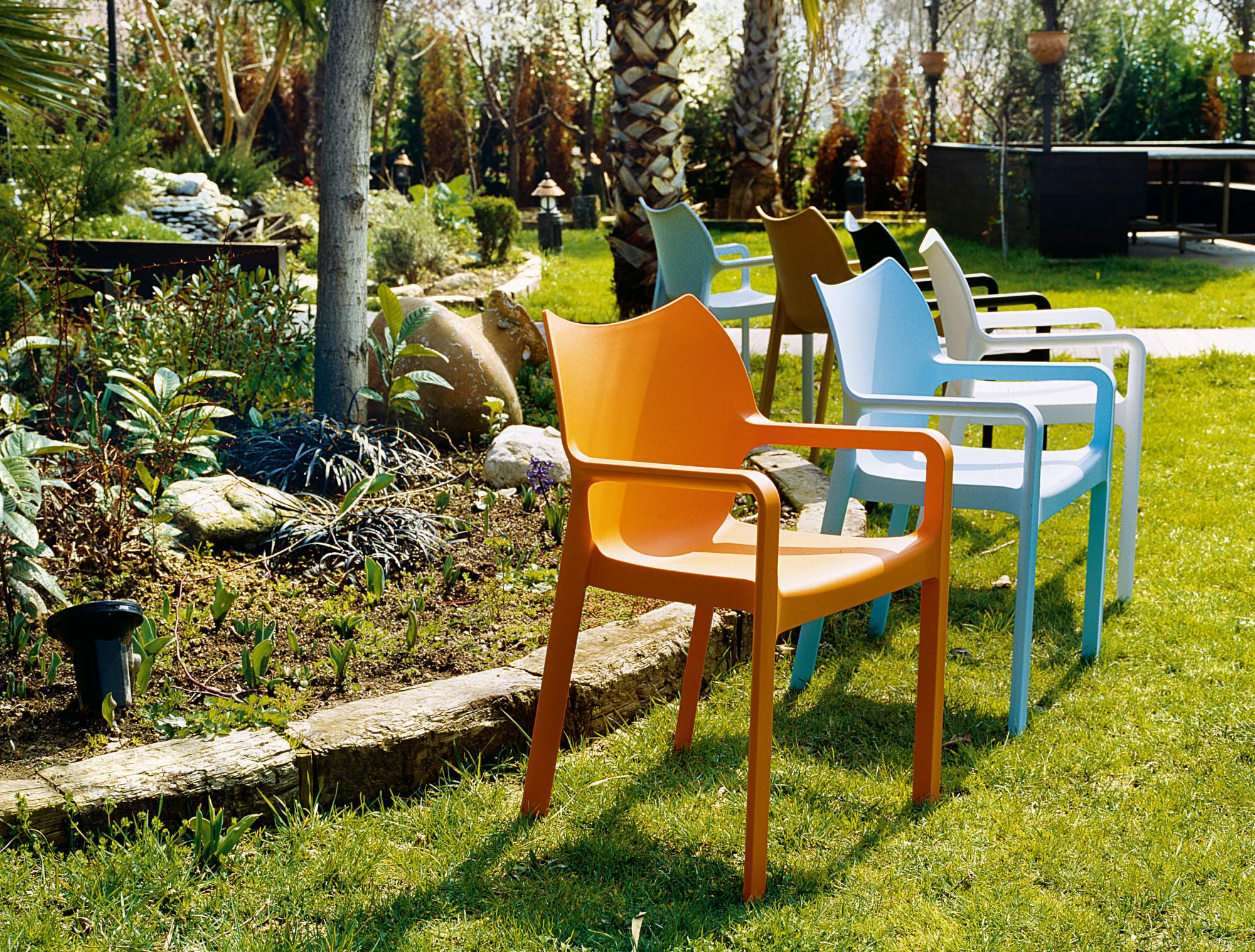 2er SET Stapelstuhl DIVA