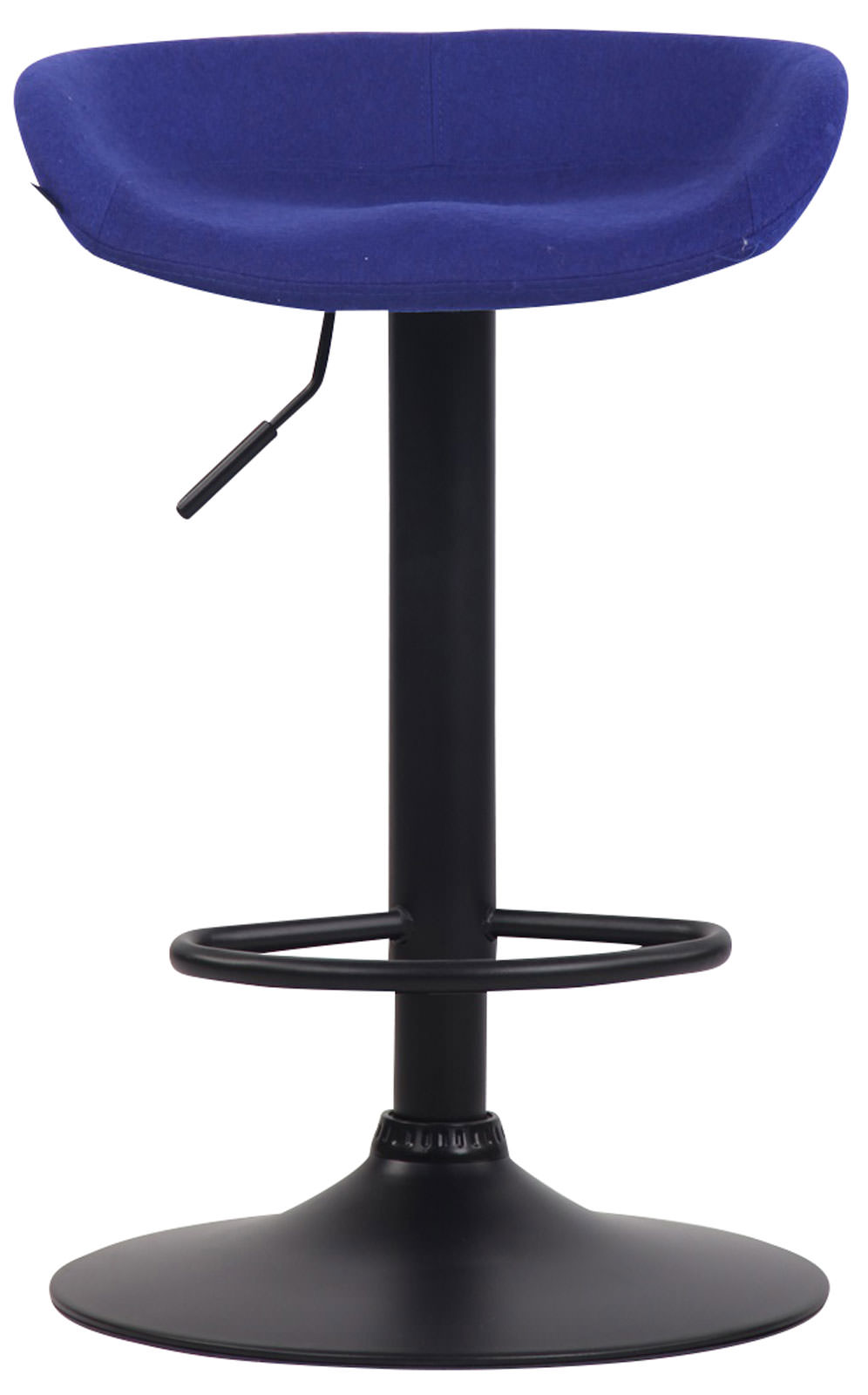 Barhocker Anaheim Filz schwarz