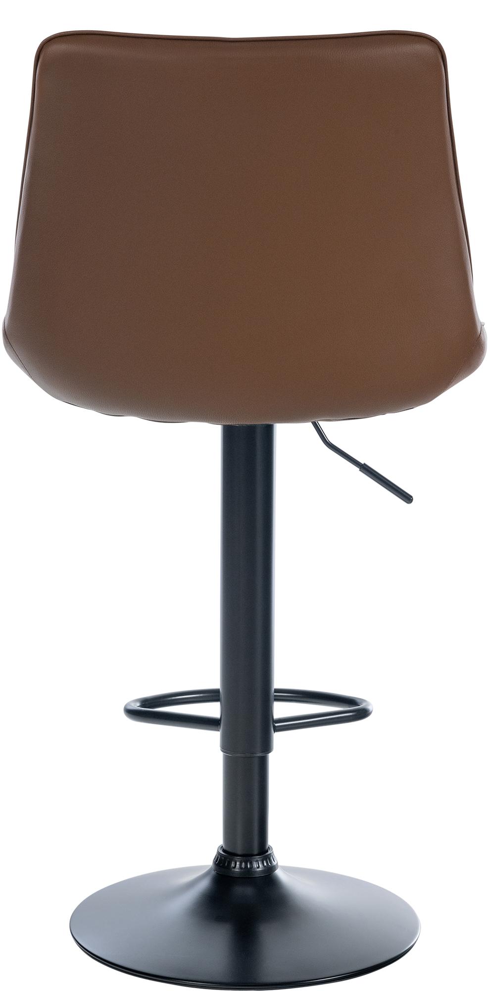 Barhocker Toni Kunstleder schwarz