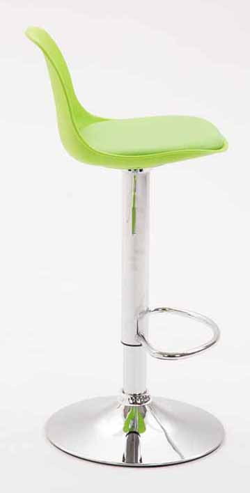 2er Set Barhocker Kiel Kunststoff chrom