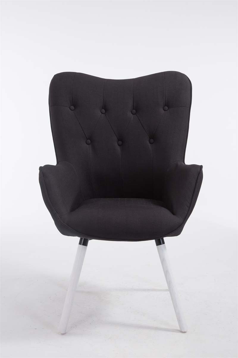 Lounger Aalborg Weiß Stoff