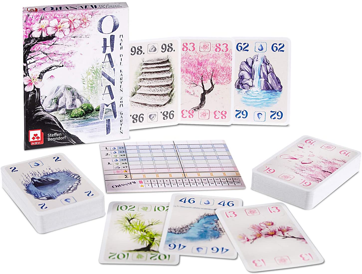 Nürnberger-Spielkarten Kartenspiele Ohanami - Kartenspiel