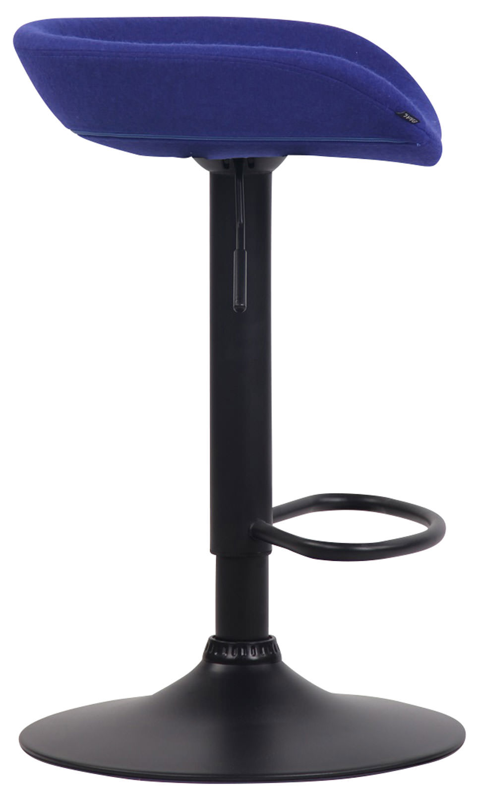 Barhocker Anaheim Filz schwarz