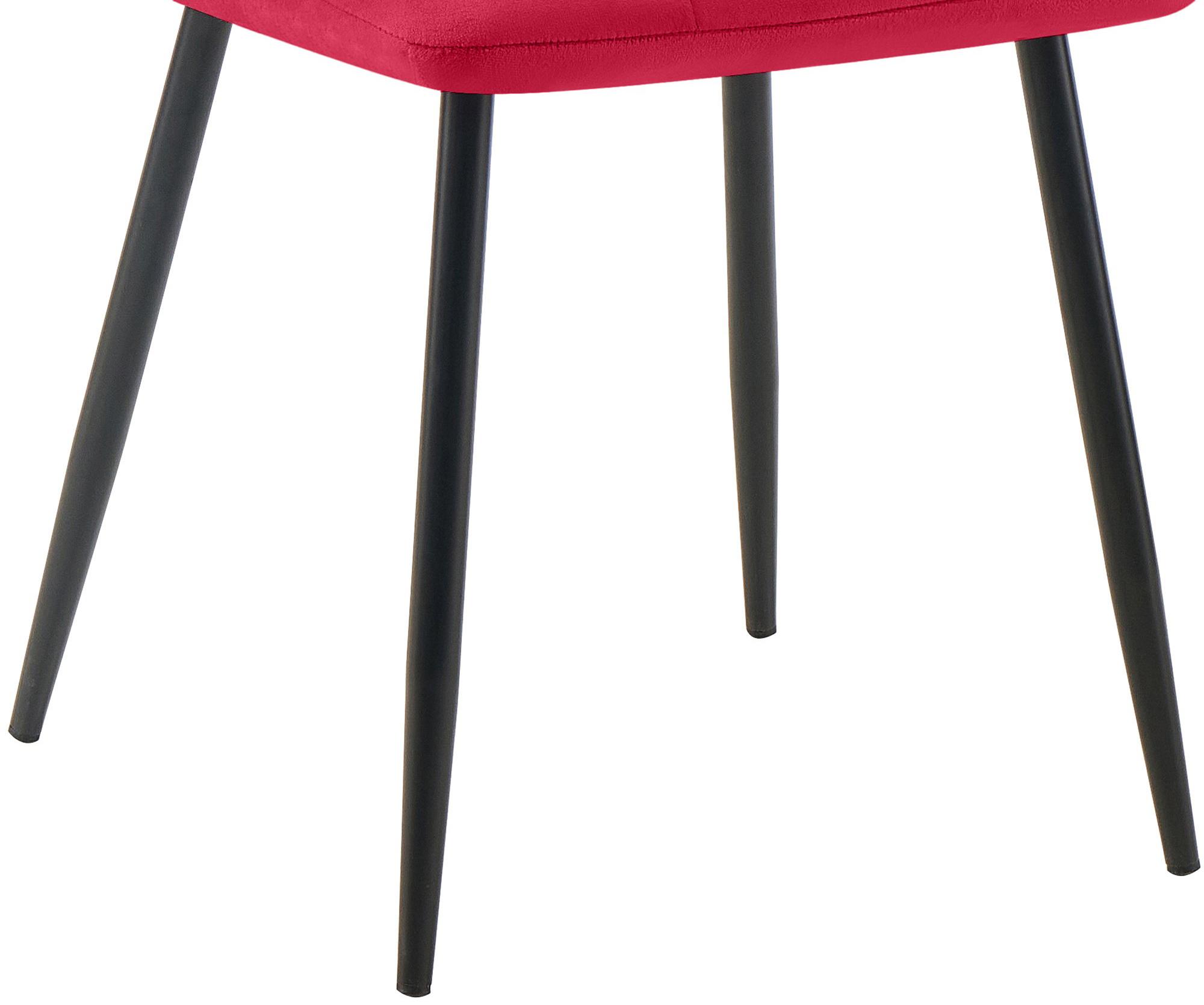 4er Set Esszimmerstuhl Tilde Samt