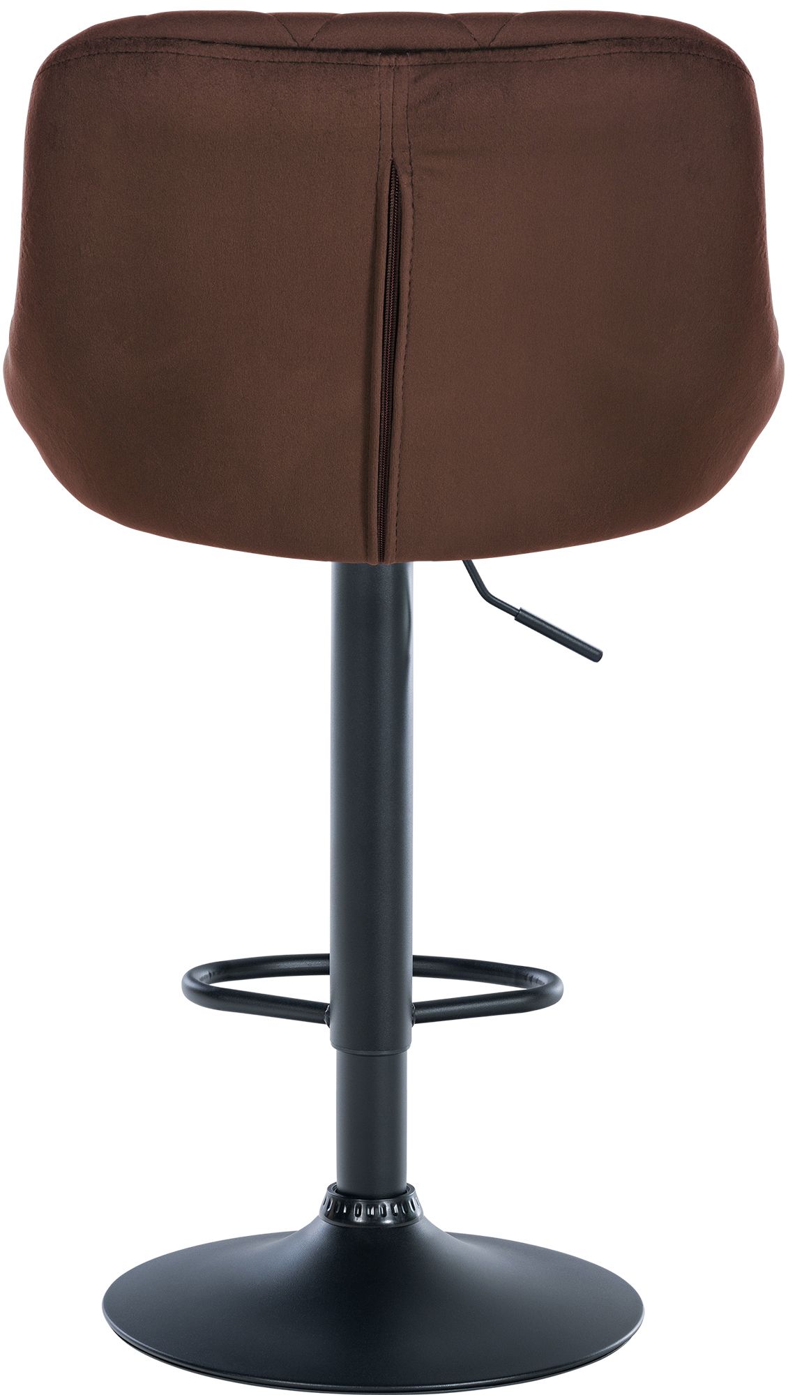 Barhocker Lazio Samt schwarz