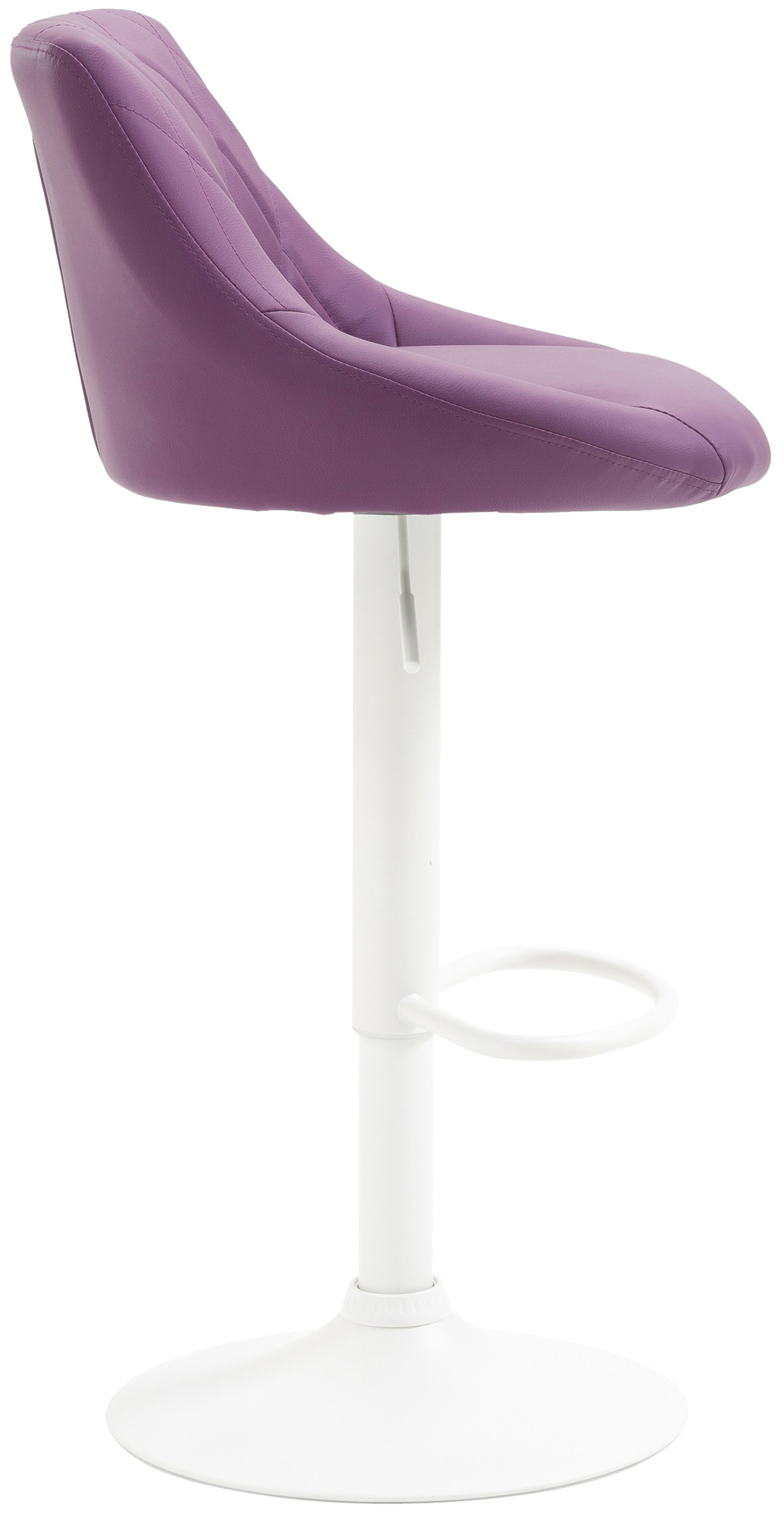 Barhocker Lazio Kunstleder weiß