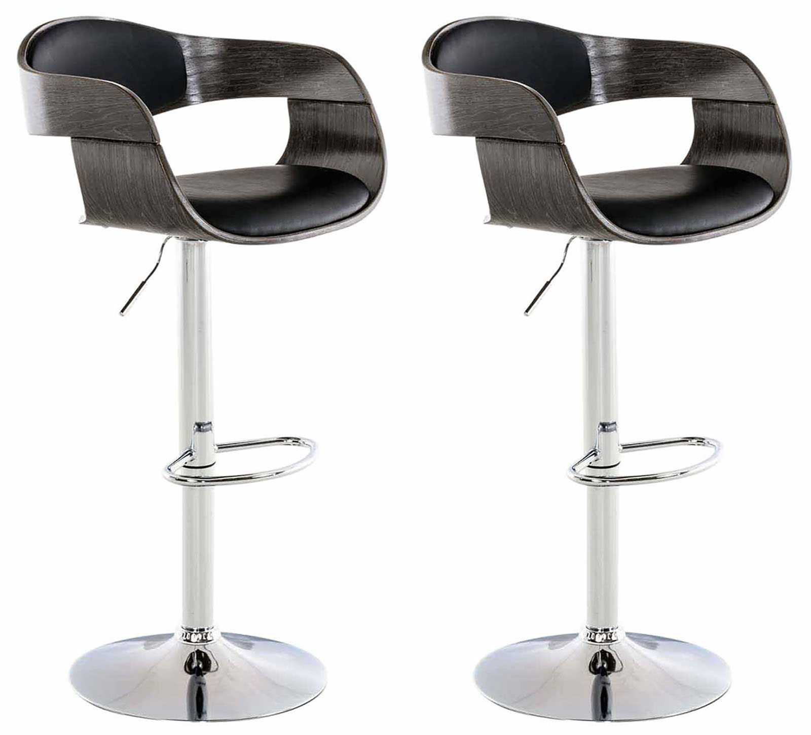 2er Set Barhocker Kingston C Kunstleder