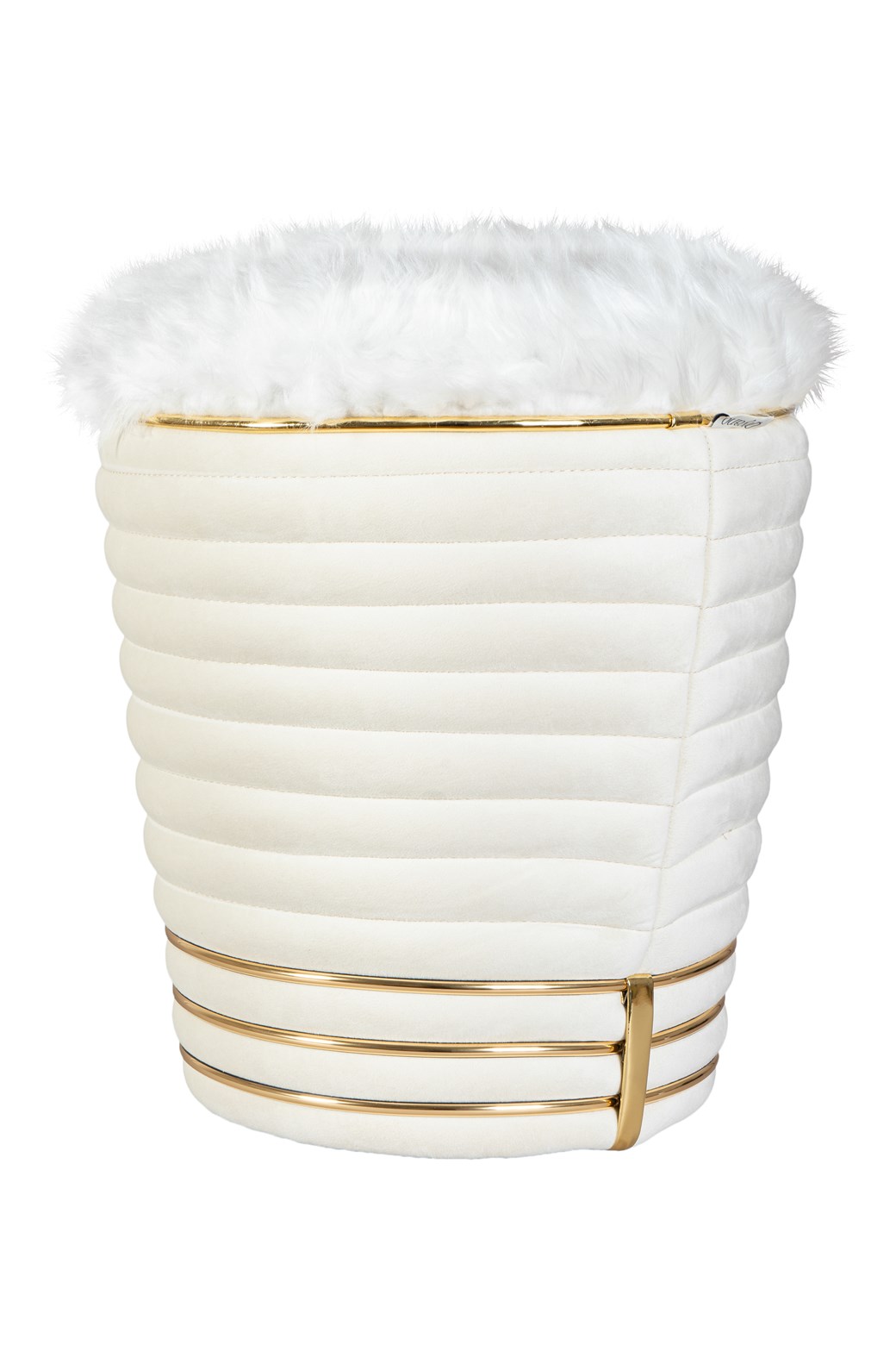 Hocker Hocker Doric 325 Elfenbein / Gold