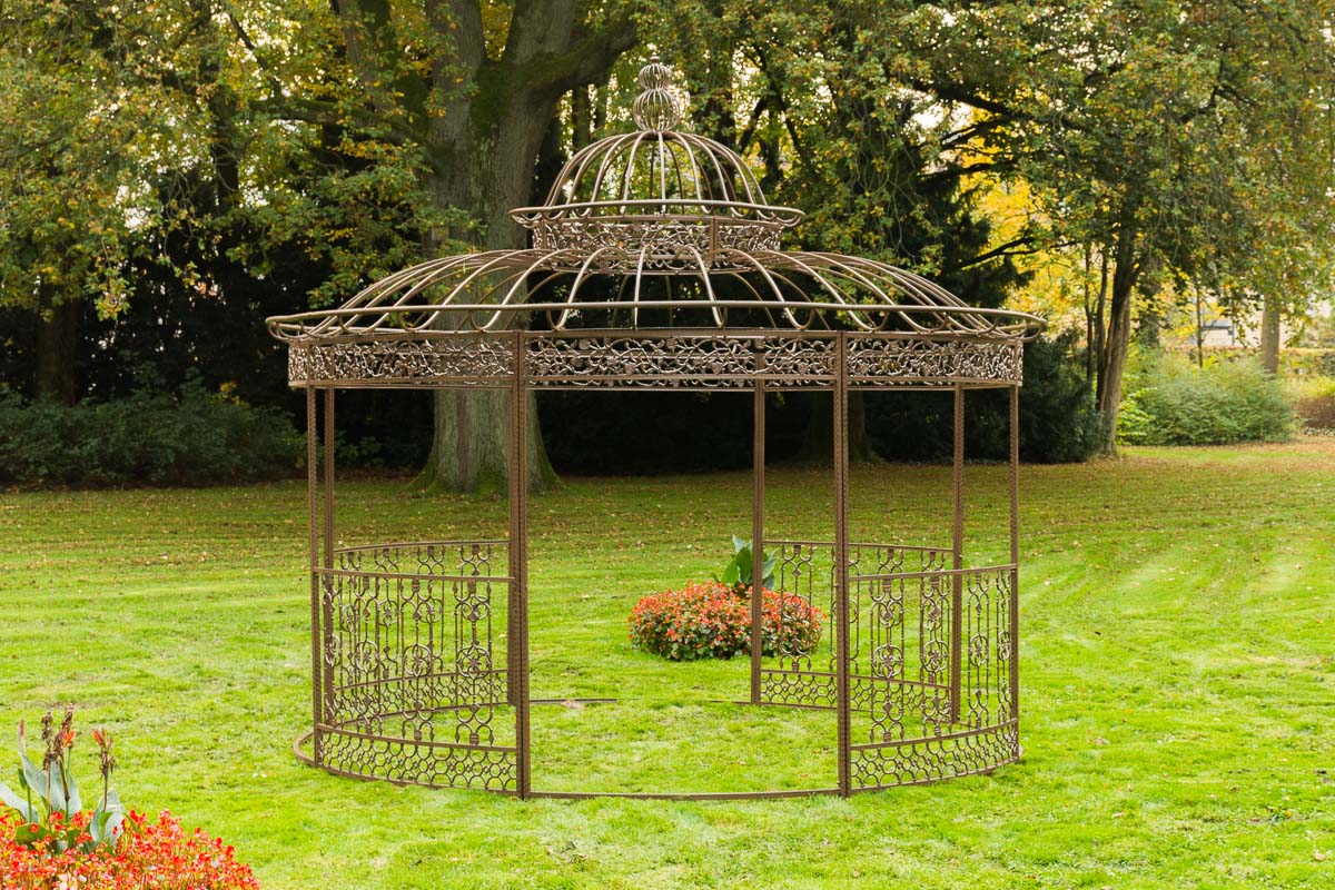 XXL Luxus Pavillon Romantik rund 500 cm