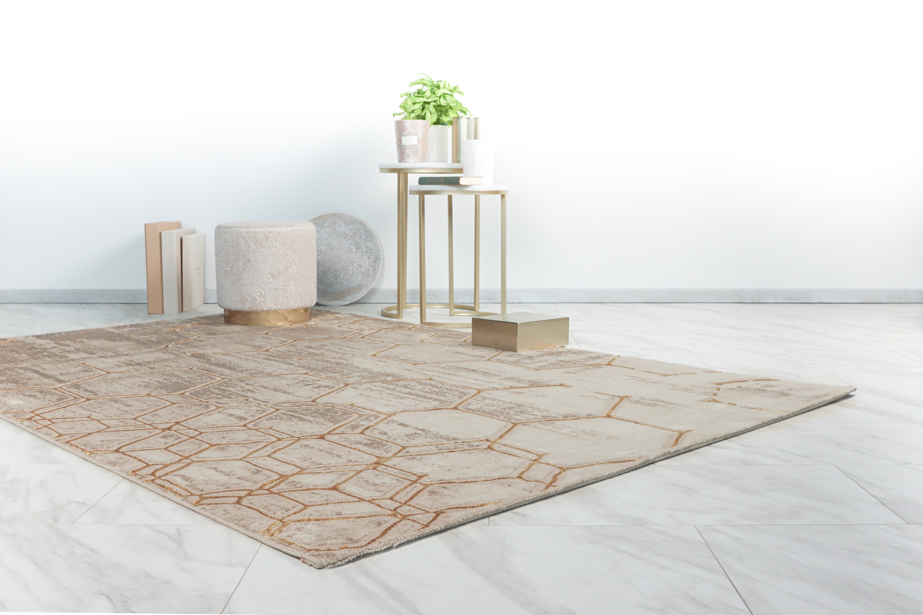 Teppich Mineral 525 Beige 200 x 290 cm