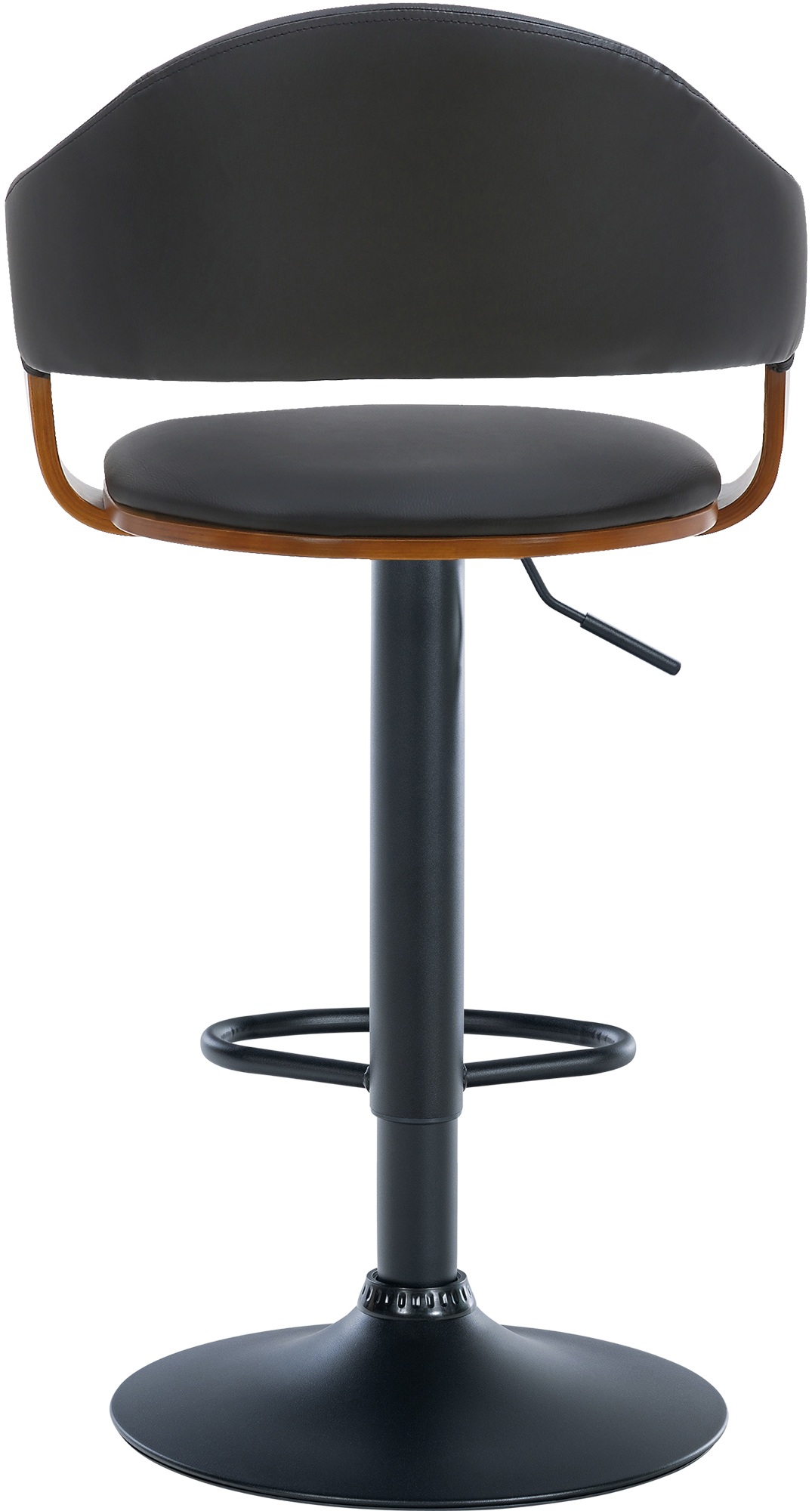 Barhocker Nilse Kunstleder schwarz