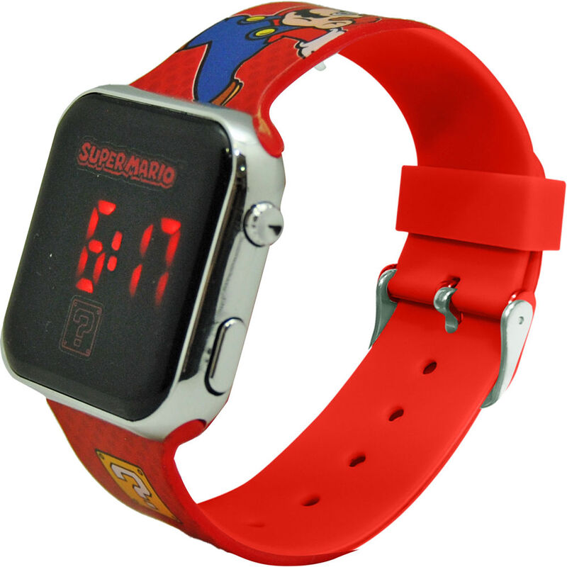 Accutime Uhren & Wecker Nintendo Super Mario - LED digitale Armbanduhr
