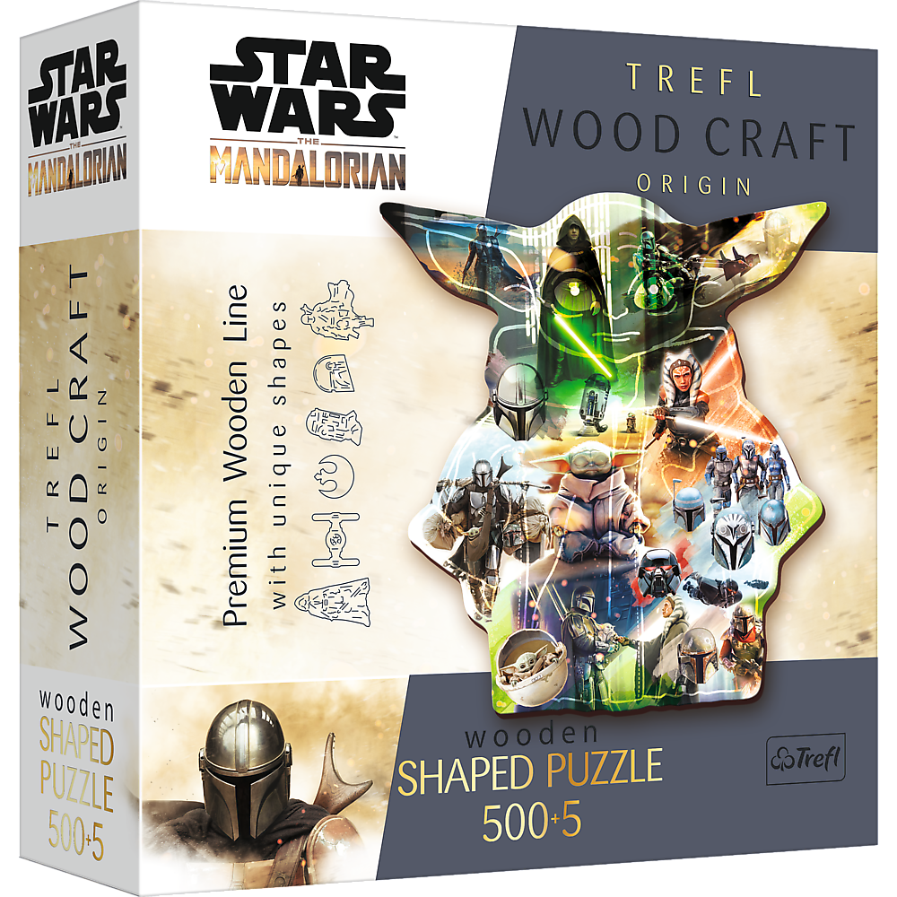 Trefl Puzzles Star Wars - Holz Puzzle Sonderform 500 + 5