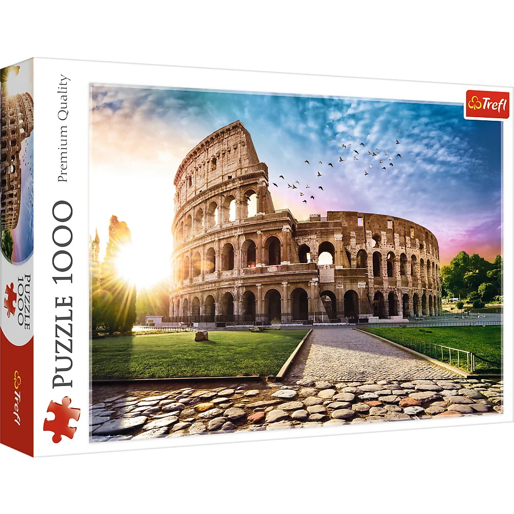 Trefl Puzzles Sonnendurchflutetes Kolosseum - Puzzle 1000 Teile