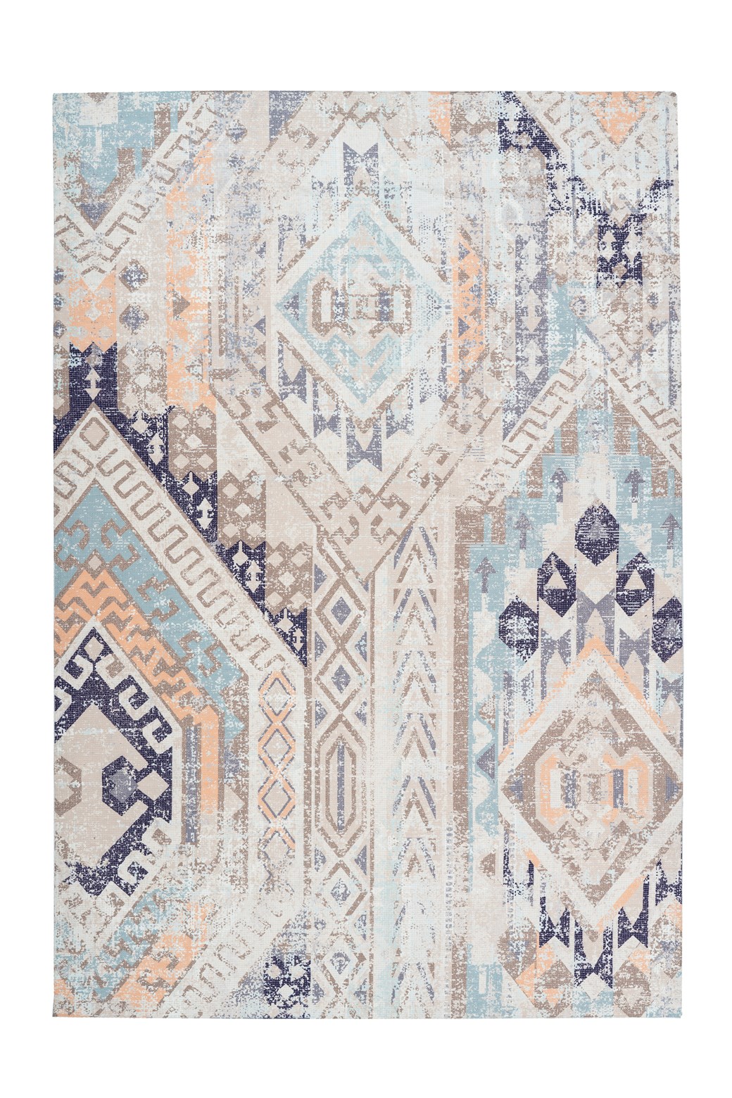Teppich Indiana 225 Multi / Blau 160cm x 230cm