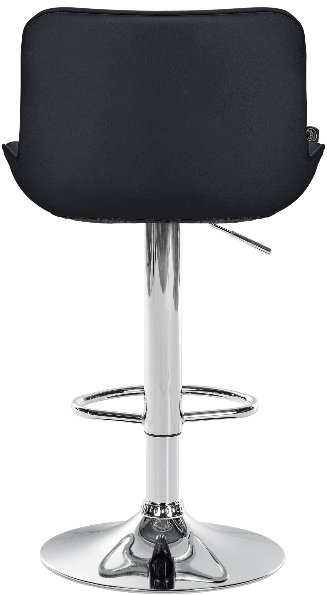 Barhocker Vonore Kunstleder chrom