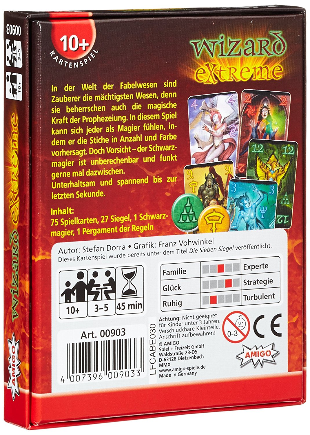 AMIGO Kartenspiele Amigo 00903 - Wizard Extreme - Kartenspiel