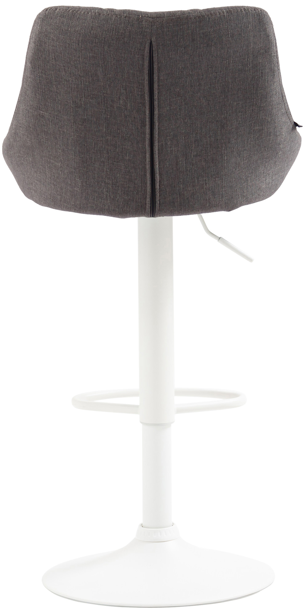 Barhocker Lazio Stoff weiß