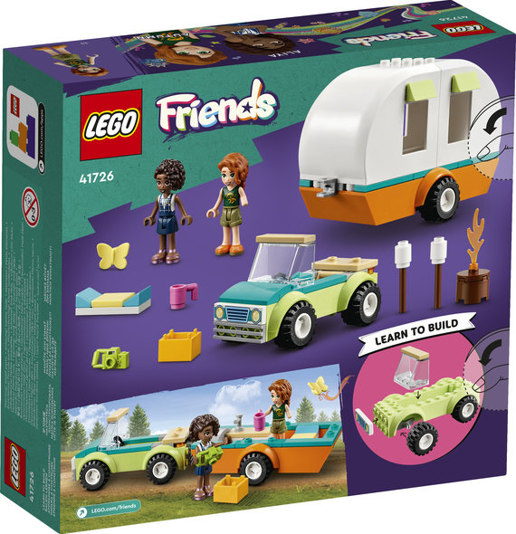 LEGO® Bau- & Konstruktionsspielzeug LEGO® 41726 - Friends Campingausflug (87 Teile)