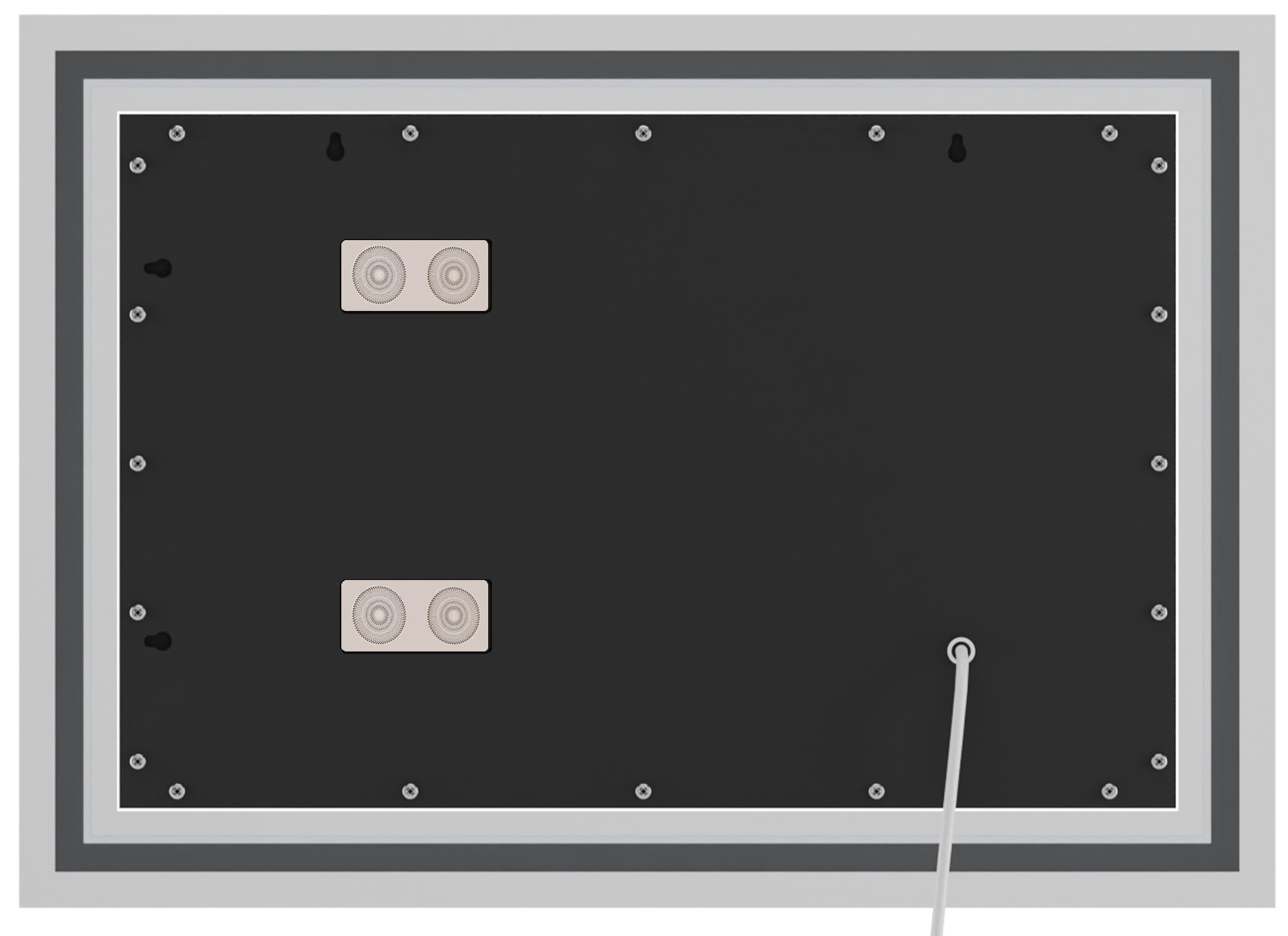 Badspiegel Jaffrey 50x70 mit Bluetooth