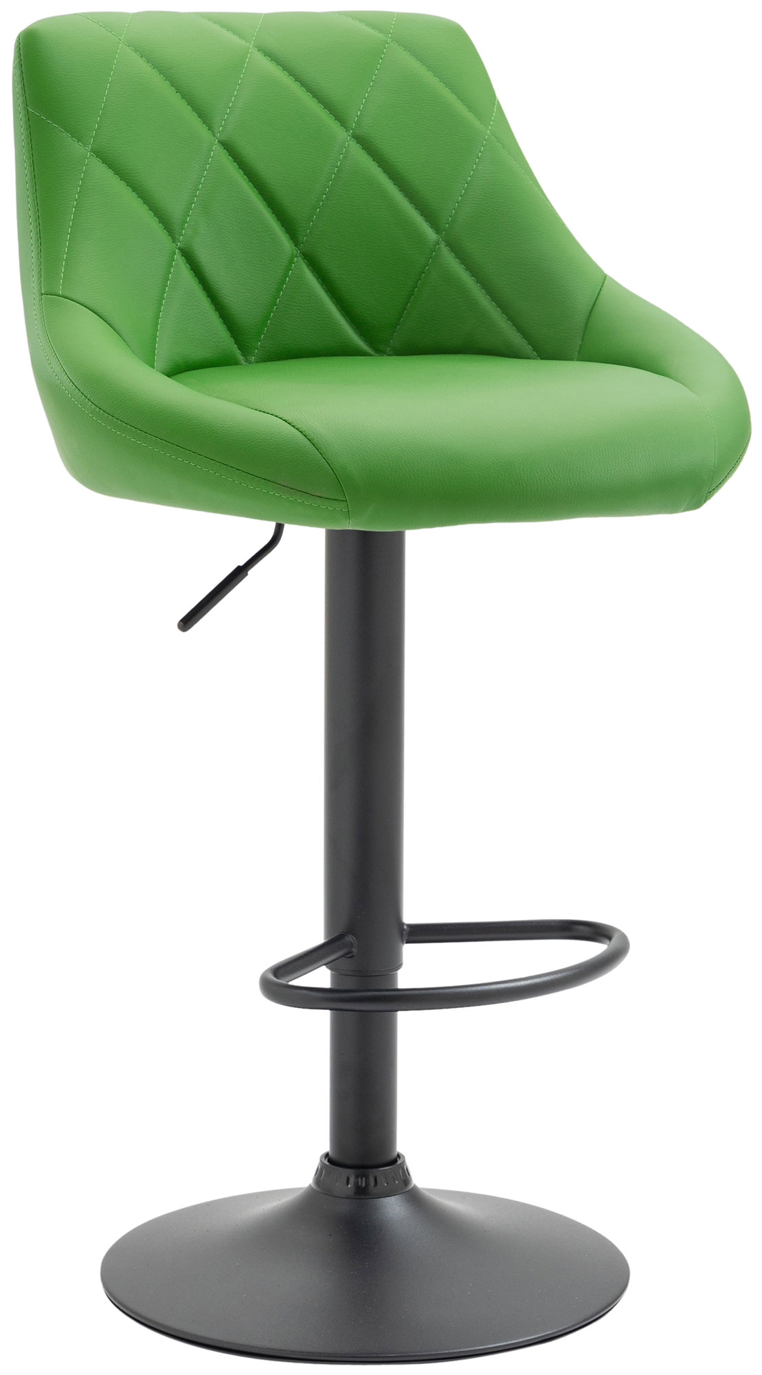 Barhocker Lazio Kunstleder schwarz
