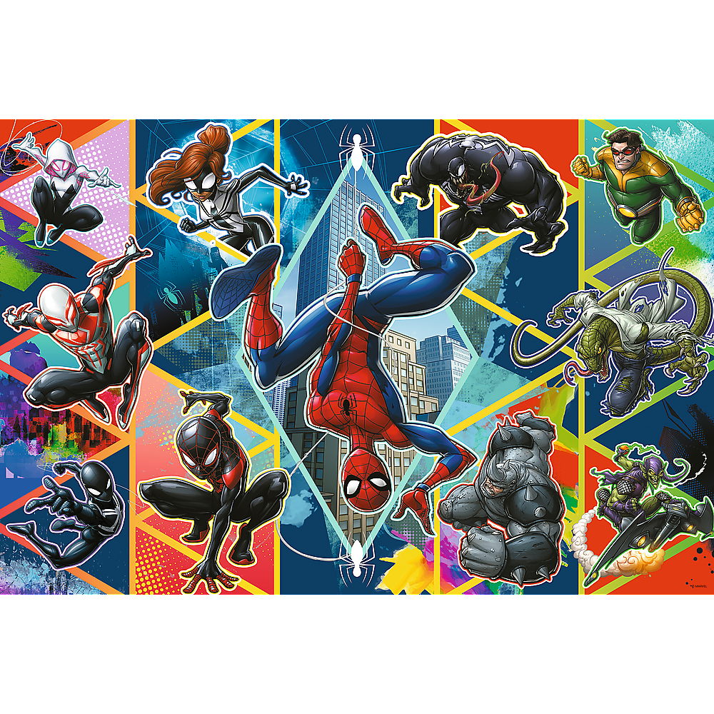 Trefl Puzzles Marvel Spiderman - Junior Super Shape XL Puzzle 160 Teile