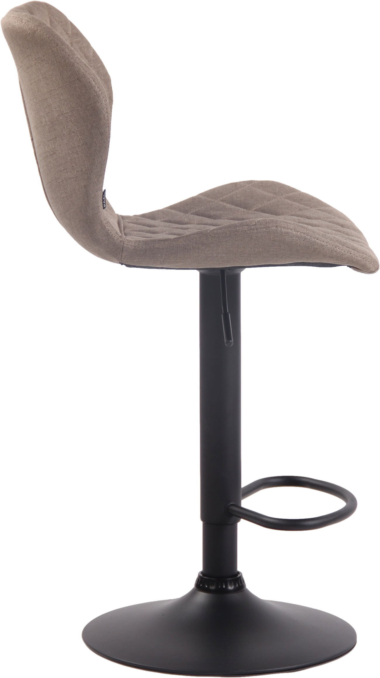 Barhocker Cork Stoff schwarz