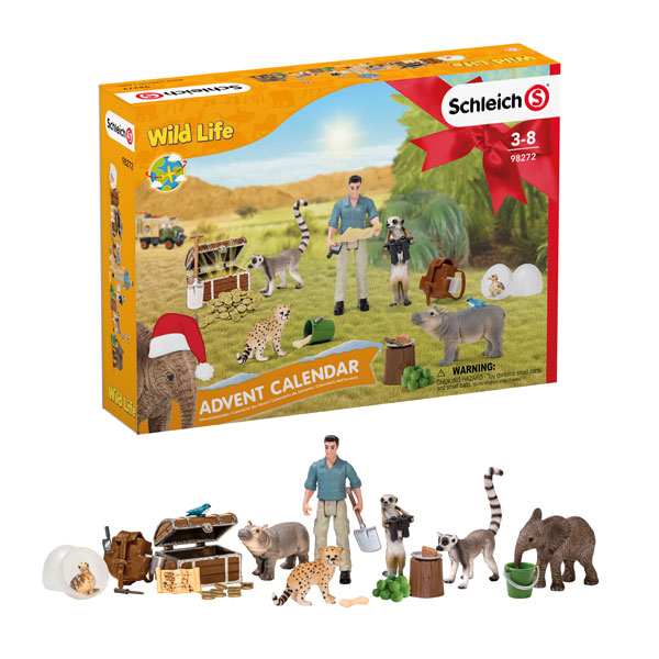 Schleich Sammel- & Spielfiguren Schleich 98272 - Adventskalender Wild Life