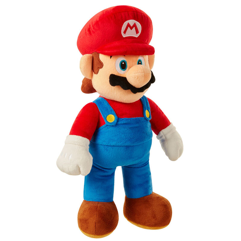 Jakks Pacific Plüschfiguren Nintendo Super Mario - Jumbo Basic Mario Plüsch - 50 cm