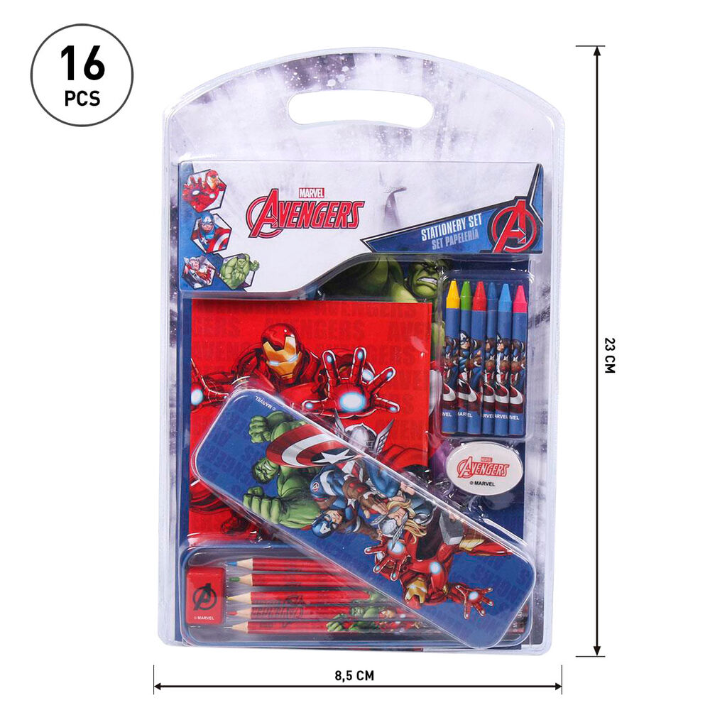 Cerda Marvel & DC Marvel Avengers - Schreibwaren Set