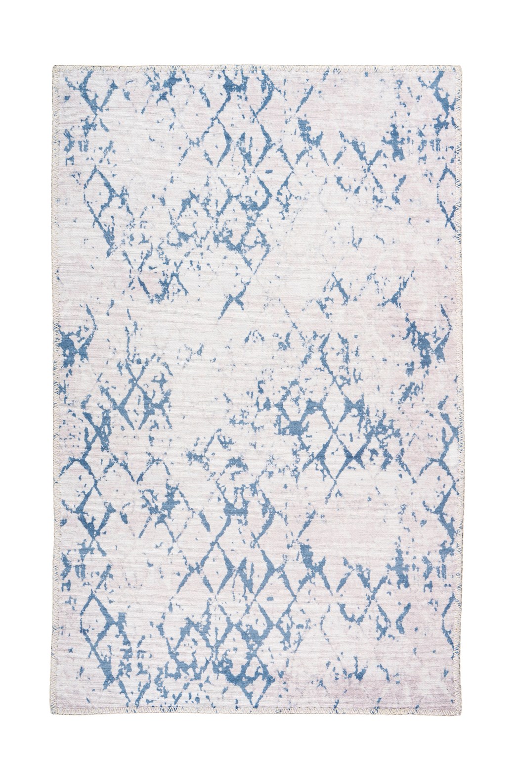 Teppich Peron 425 Weiß / Blau 80cm x 150cm