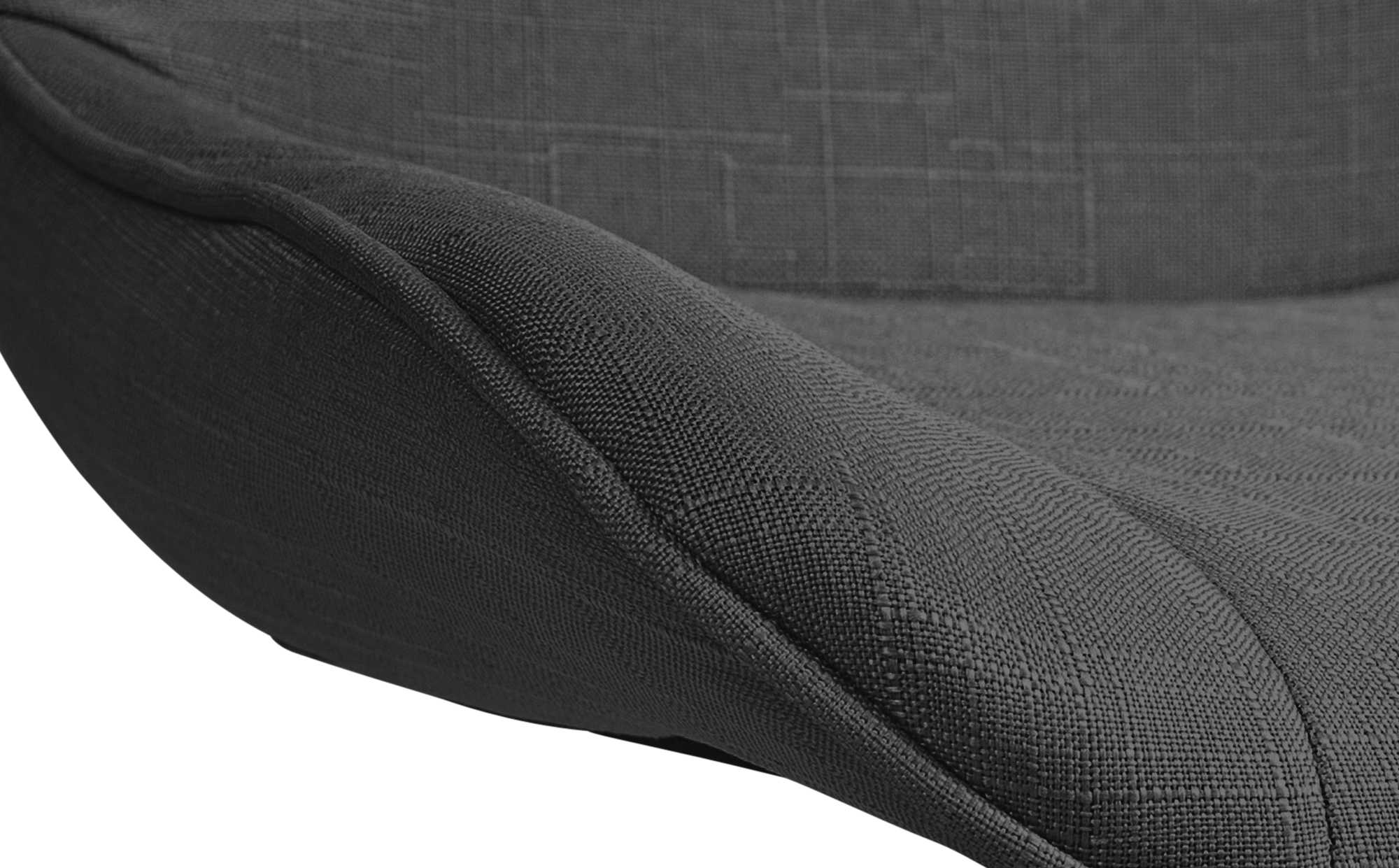 Barhocker Vonore Stoff chrom